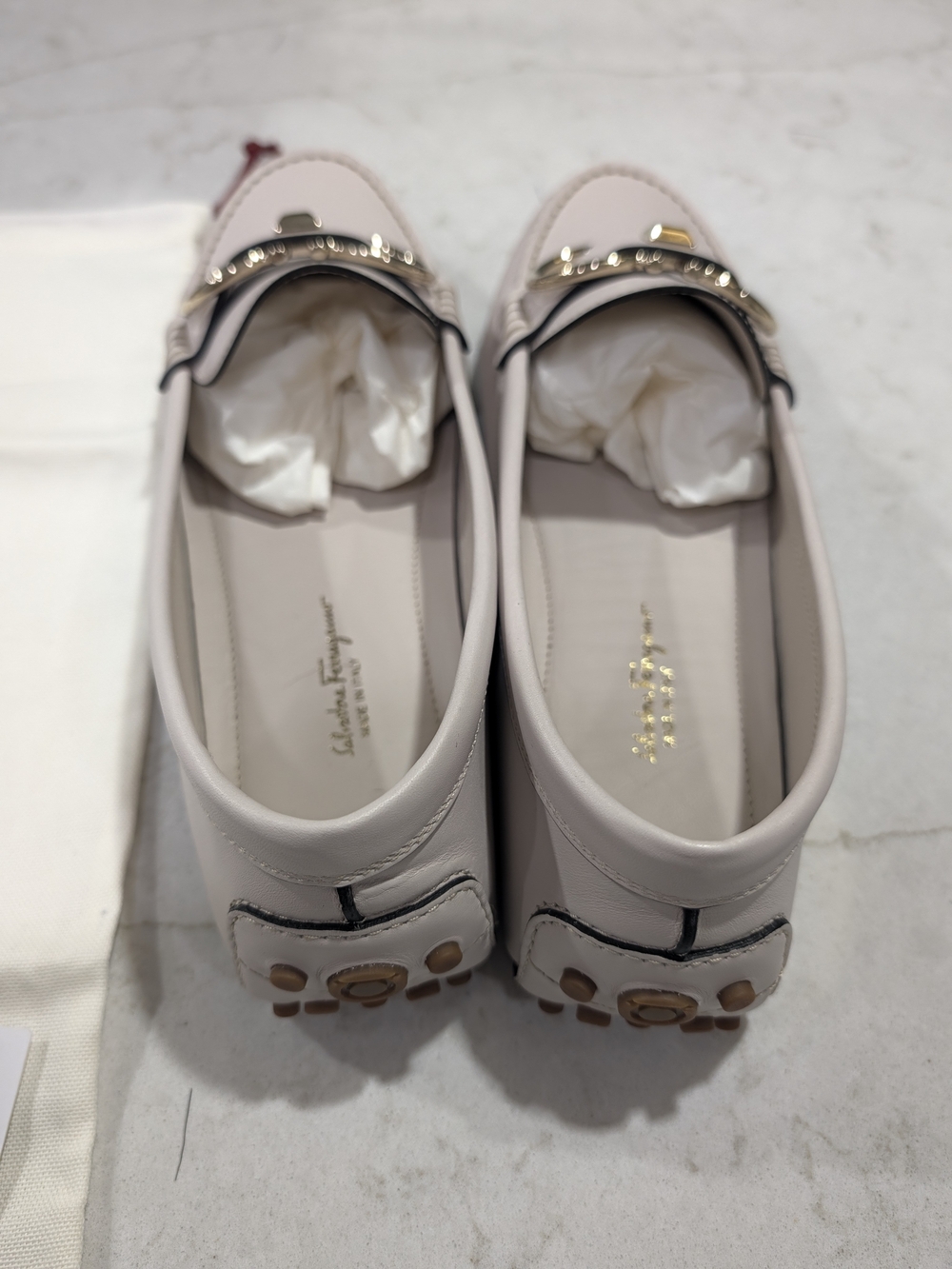 Salvatore Ferragamo Leather Horsebit Loafers 11C - Picture 4 of 4